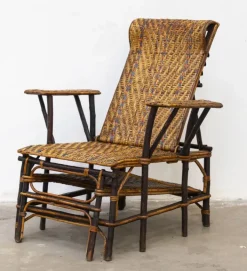 Pamono French Deck Chair, 1930s New