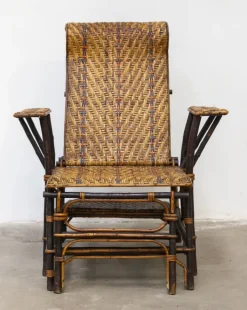 Pamono French Deck Chair, 1930s New