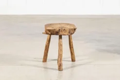 Pamono French Elm Side Table, 1900 New
