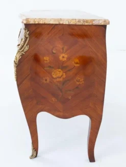 Pamono French Empire Commode Bombe Chest of Drawers, 1890s Online