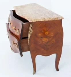 Pamono French Empire Commode Bombe Chest of Drawers, 1890s Online