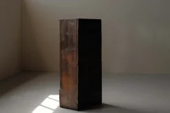 Pamono French Folk Art Mountain Cabinet in Pine, 1800s