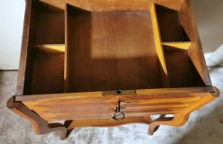 Pamono French Louis Philippe Style Dressing Table with Mirror and Drawers, 1870 Clearance