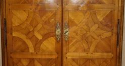 Pamono French Louis XVI Parquetry Burr Walnut Panelled Wardrobe Best