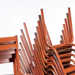 Pamono French Metal Outdoor Stacking Chair from Artprog, 1950s Best