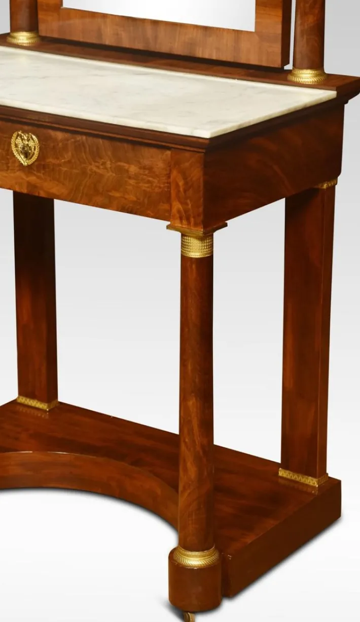 Pamono French Ormolu Mounted Empire Dressing Table Sale