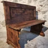 Pamono French Pine Bench, 1920s Discount