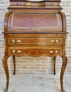 Pamono French Roll-Up Secretary, 1890s Clearance