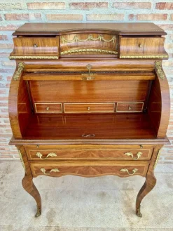 Pamono French Roll-Up Secretary, 1890s Clearance