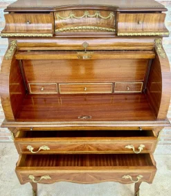 Pamono French Roll-Up Secretary, 1890s Clearance