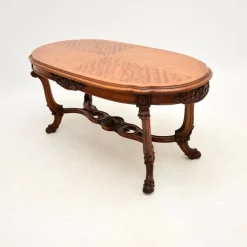 Pamono French Satinwood Coffee Table, 1920s Hot