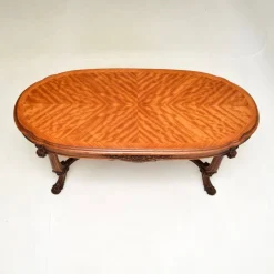 Pamono French Satinwood Coffee Table, 1920s Hot