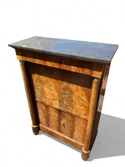 Pamono French Walnut and Mahogany Secretaire, 1830 Discount