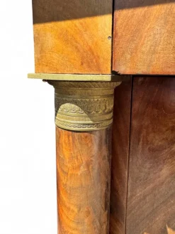 Pamono French Walnut and Mahogany Secretaire, 1830 Discount