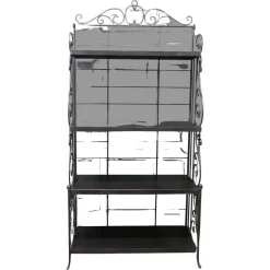 Pamono French Wrought Iron Baker's Shop Stand, 1960s