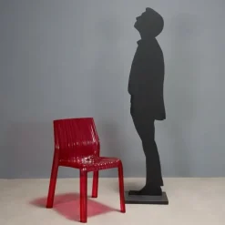 Pamono Frilly Chairs attributed to Patricia Urquiola for Castelli / Anonima Castelli, Set of 4 Online