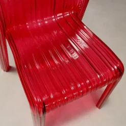 Pamono Frilly Chairs attributed to Patricia Urquiola for Castelli / Anonima Castelli, Set of 4 Online