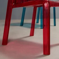 Pamono Frilly Chairs attributed to Patricia Urquiola for Castelli / Anonima Castelli, Set of 4 Online