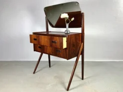 Pamono Fully Restored Vintage Danish Rosewood Dressing Table, 1960s Best