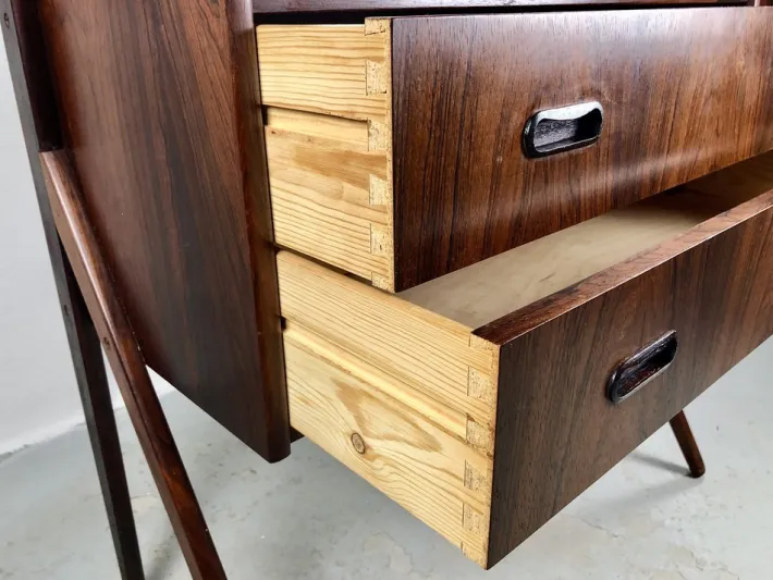 Pamono Fully Restored Vintage Danish Rosewood Dressing Table, 1960s Best