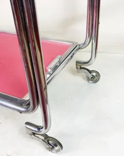 Pamono Functionalist Bauhaus Chrome-Plated Serving Table, 1930s Sale