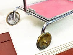 Pamono Functionalist Bauhaus Chrome-Plated Serving Table, 1930s Sale