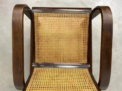 Pamono Functionalist Bentwood Lounge Chair from Thonet, 1930s New
