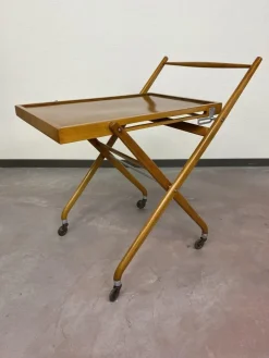 Pamono Functionalist Folding Trolley from Thonet, 1930s New