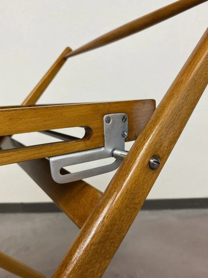 Pamono Functionalist Folding Trolley from Thonet, 1930s New