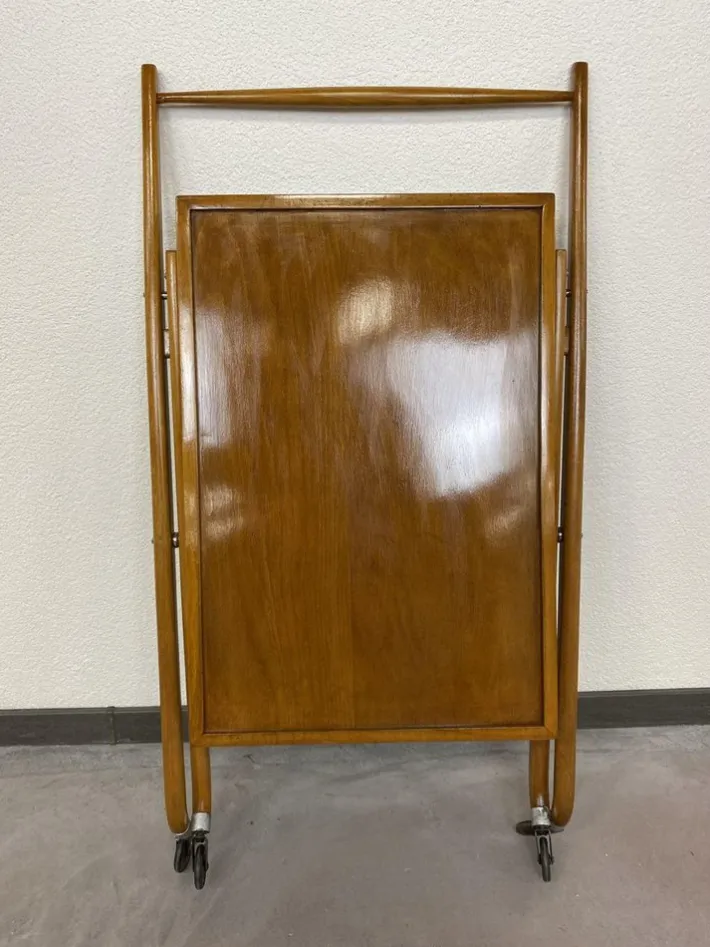 Pamono Functionalist Folding Trolley from Thonet, 1930s New