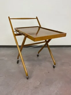 Pamono Functionalist Folding Trolley from Thonet, 1930s New