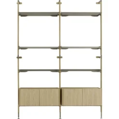 Pamono Galaxy Oak Bookshelf by Morica Design Sale