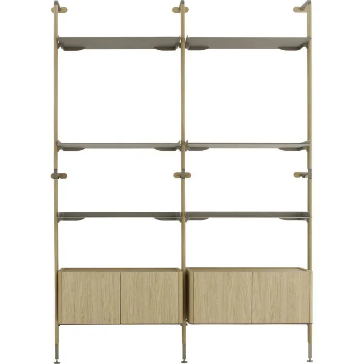 Pamono Galaxy Oak Bookshelf by Morica Design Sale