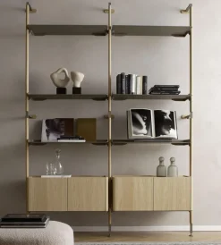 Pamono Galaxy Oak Bookshelf by Morica Design Sale