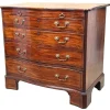 Pamono George III Mahogany Serpentine Chest of Drawers, 1770 Discount
