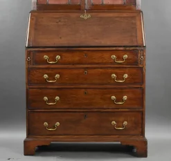 Pamono George III Oak Bureau Bookcase, 1780s Sale