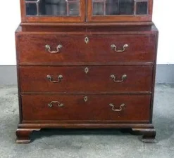 Pamono George III Secretaire with Bookshelves, England, 1700s Outlet
