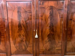 Pamono Georgian Inlaid Mahogany Wardrobe, 1810 Sale