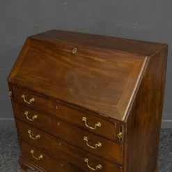 Pamono Georgian Mahogany Bureau Sale