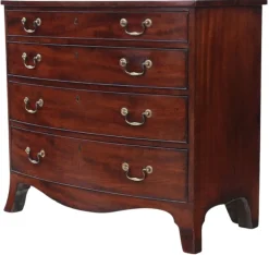 Pamono Georgian Mahogany Chest of Drawers, Late 18th / Early 19th Century New