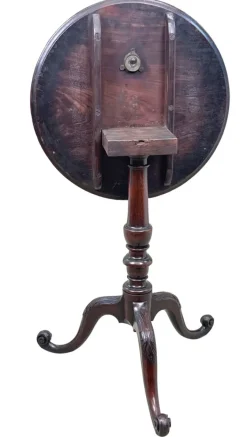 Pamono Georgian Mahogany Wine Table, 1760 Sale