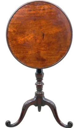 Pamono Georgian Mahogany Wine Table, 1760 Sale