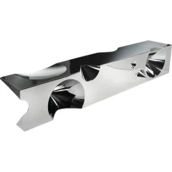 Pamono Get Lost! Bench in Mirror Polished Stainless Steel by Barberini & Gunnell