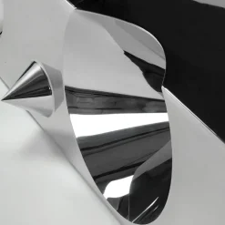 Pamono Get Lost! Bench in Mirror Polished Stainless Steel by Barberini & Gunnell