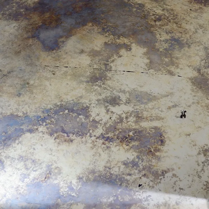 Pamono Gilded Iron Coffee Table by René Drouet, 1940s Sale