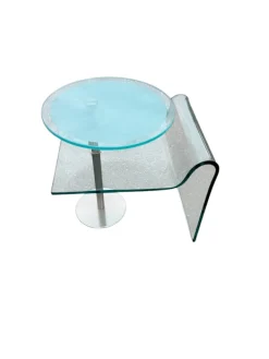 Pamono Glass Coffee Table from de Sede, 2000s Clearance