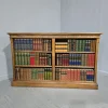 Pamono Golden Oak Open Adjustable Library Bookcase, 1920s Discount