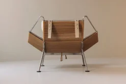 Pamono Gorgeous Flag Halyard Lounge Chair by Hans Wegner for PP Møbler Best