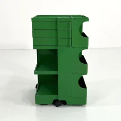 Pamono Green Boby Trolley by Joe Colombo for Bieffeplast, 1960s Online