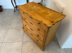 Pamono Gründerzeit Chest of 4 Drawers in Wood Best